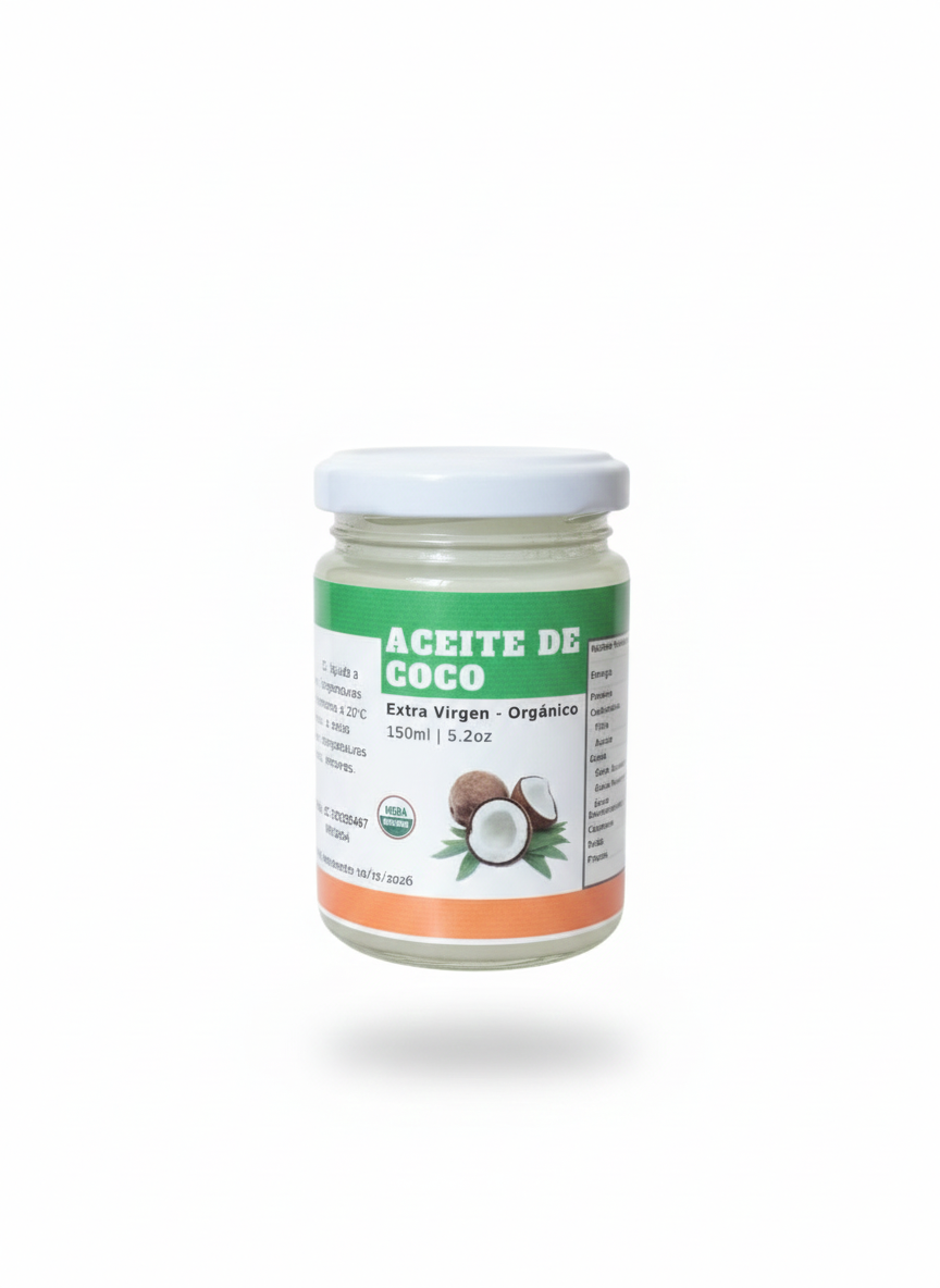 ACEITE DE COCO EXTRA VIRGEN 150 GR