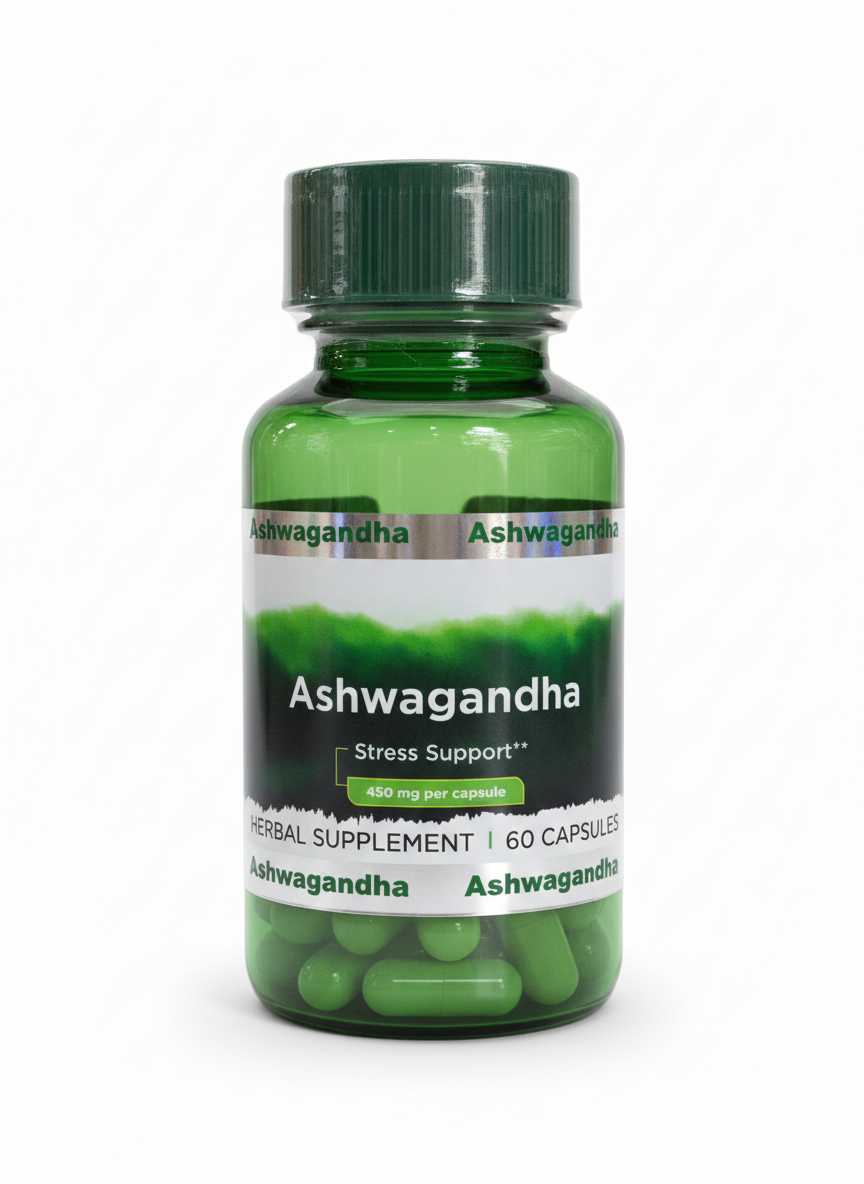 ASHAWAGANDHA - 60 CAPSULAS